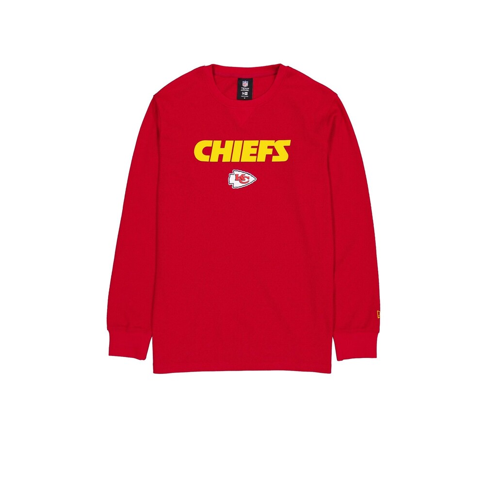 New Era Kansas City Chiefs Sport Night Long Sleeve T-Shirt - Size S